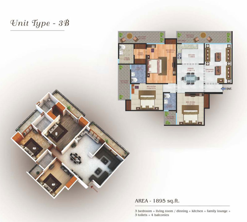 Apex Athena Resale Price Noida Sector 75, Ready to Move Flats