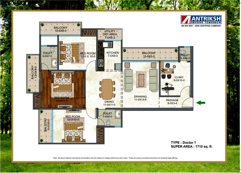 Antriksh Forest Resale Price Flats in Noida Sector 77